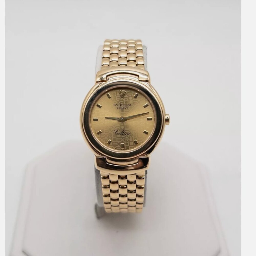 Rolex Womens Cellini 18kt Yellow Gold Watch